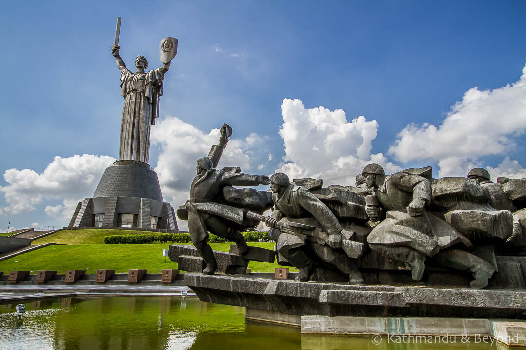 Киев город герой фото во время войны